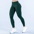 Impact Women Tight Solid Color Yoga Pants - High Stretch Seamless Low Rib Waist Scrunch Bum & Glute Contour Gym Running