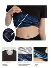 Tight Fit Sauna Sweat Workout Top