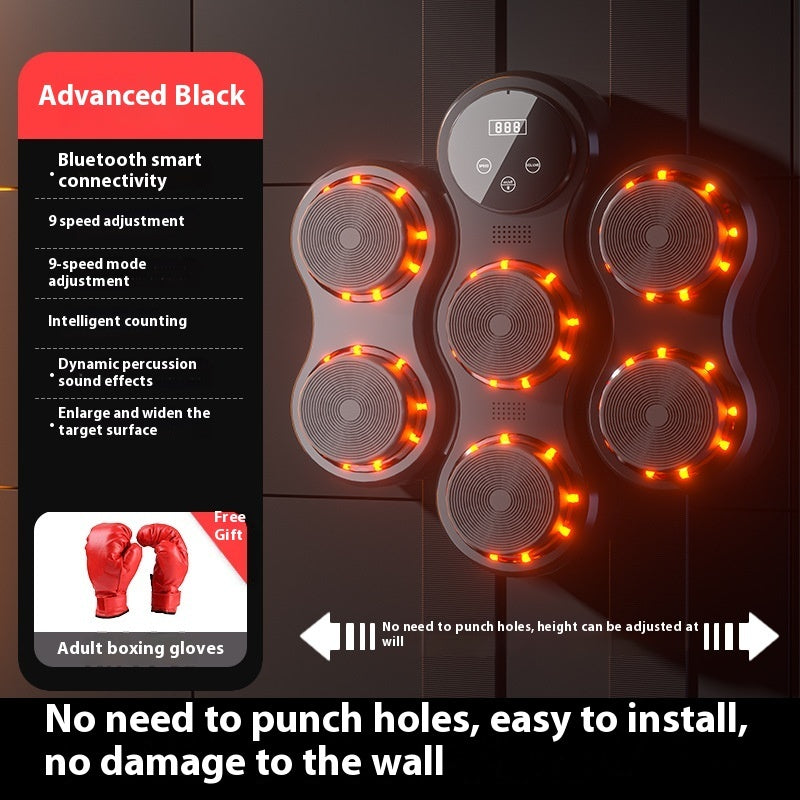 Smart Home Music Boxing Machine Adjustable Response Training Equipment