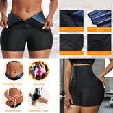 Hot Sweat Slimming Shorts – Shape Your Waist, Burn Fat, and Boost Confidence